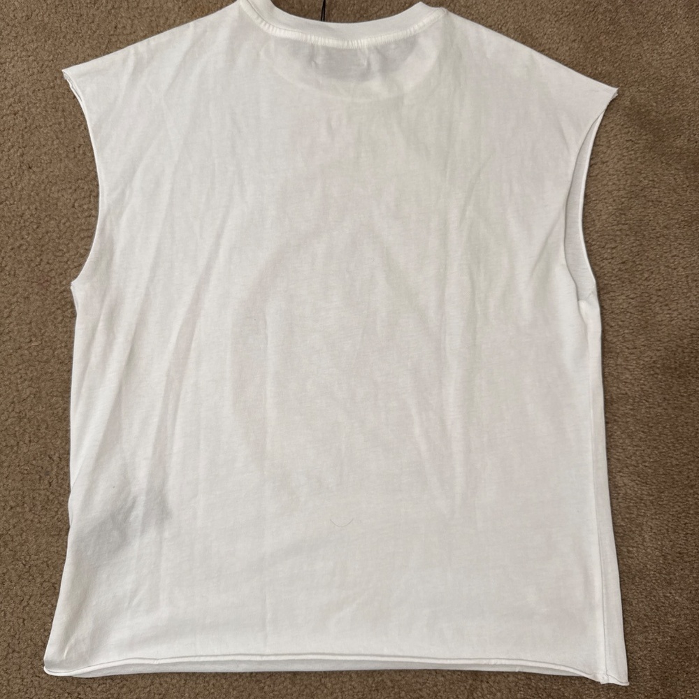 Zadig & Voltaire Muscle Tee ROCK N ROLL IS NOT DEAD - Picture 4 of 5